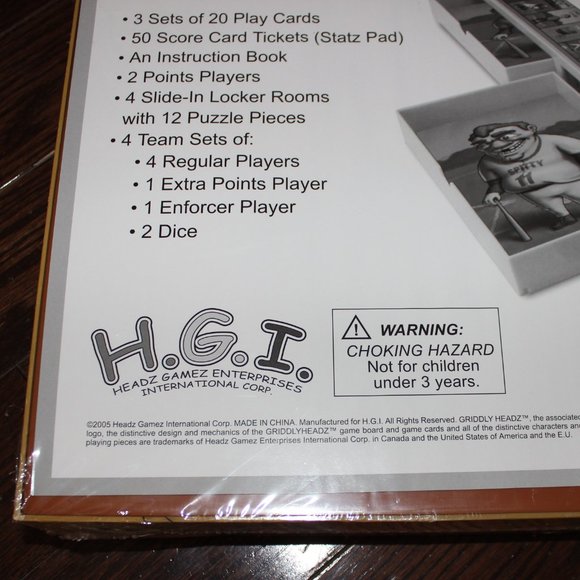 new GRIDDLY HEADZ™ Baseball Board Game 2005 Vancouver Canadians Special Edition - Picture 7 of 11